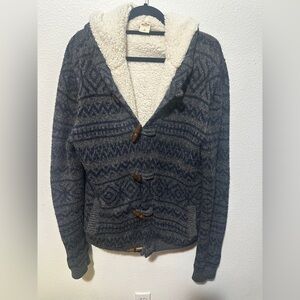 Hollister Sherpa Lined Sweater